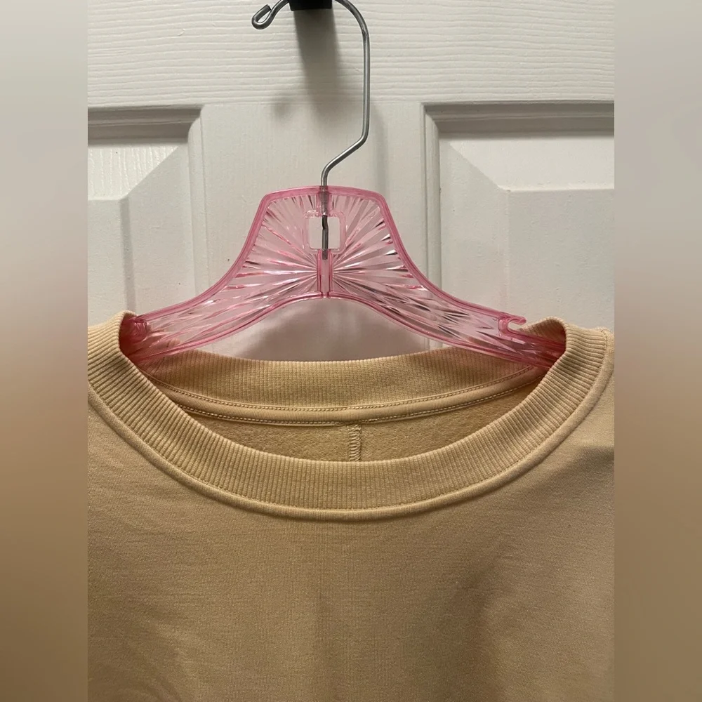 🍋 LIKE NEW Lululemon Modal Fleece Pullover in Prosecco - Sz 10 (?) - Picture 4 of 12